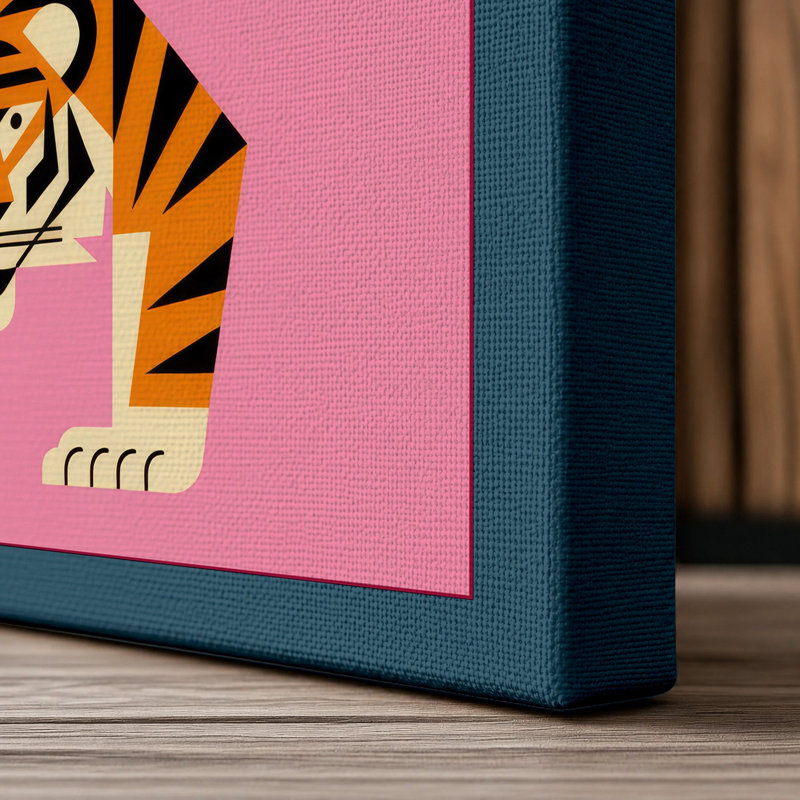 Print, 18x12 - 45.7 x 30.5 cm, Teal Border