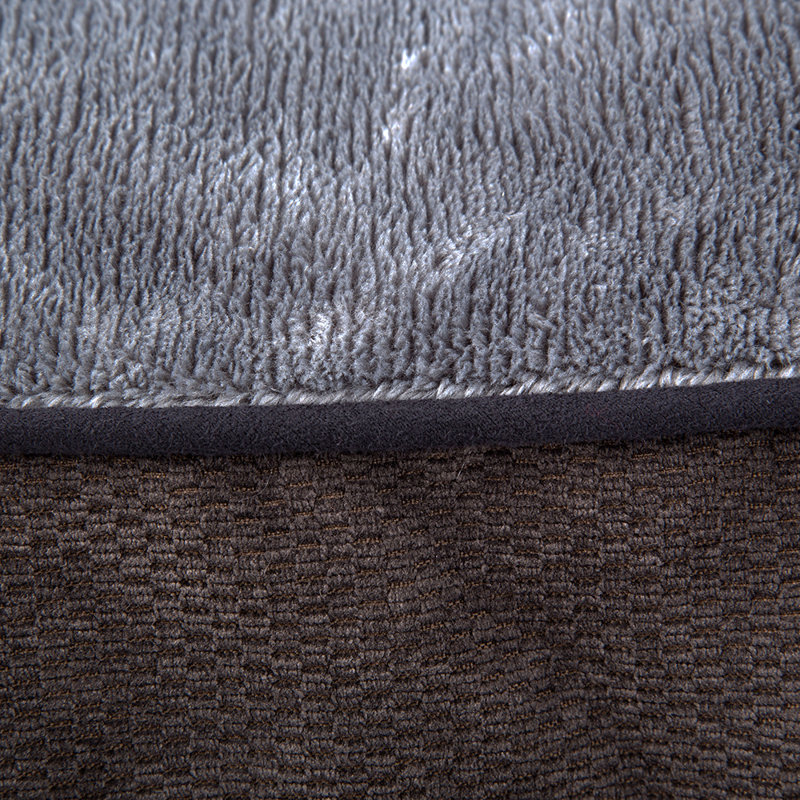 Chester Polyester Pet Bed, 22cm H x 90cm W x 70cm D, Graphite/Grey