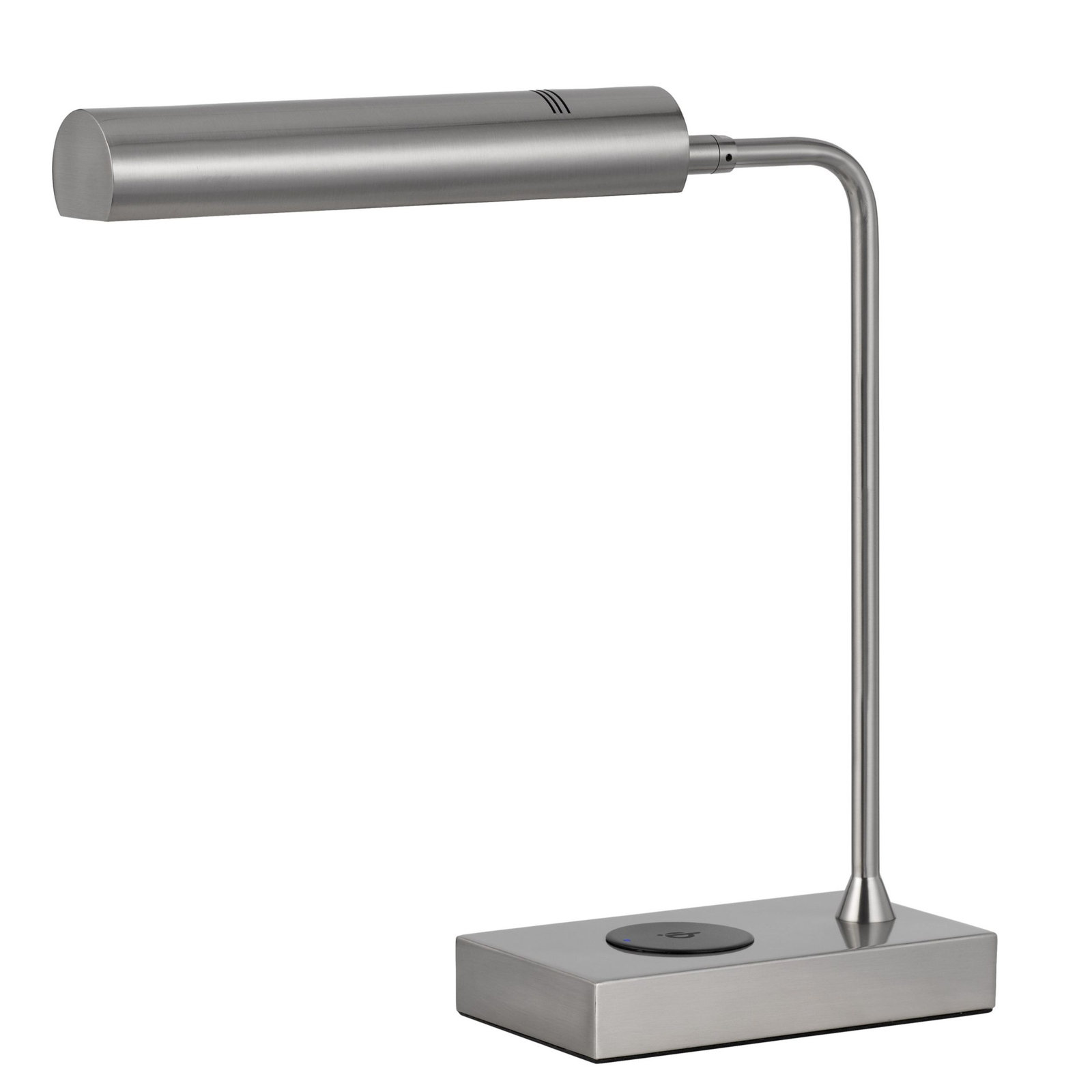 Mayeul Metal USB Desk Lamp, Silver