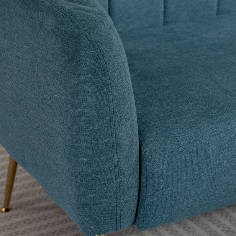 2 Seater Loveseat, Teal