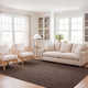 Auckland Handwoven Flatweave Jute/Sisal Brown Area Rug
