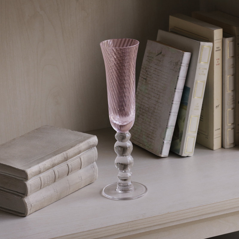 Glass Flute, Pink