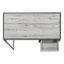 Bureau d'ordinateur moderne et compact avec tiroir de rangement, idéal pour les petits bureaux à domicile et les espaces de travail efficaces-1043292501