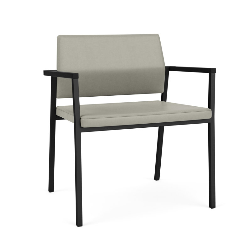 Fauteuil de réception Avon Rx, Noir, Vinyle armure Sentry