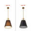 Luminaire suspendu fuselé en lin 4 lumières Nyjel-159815822-159815821-151244206