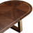 Houston Extendable 80" Oval Dining Table - Walnut