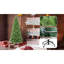 Arbre de Noël mince 9 pi - 2152 pointes, branches en PE + PVC, conception à charnières pour une installation facile, support en métal stable - idéal pour les coins et les petits espaces-1174474965