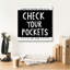 Toile épique Graffiti «Check Your Pouches» par Melissa Averinos, 18 po x 18 po-1846517319