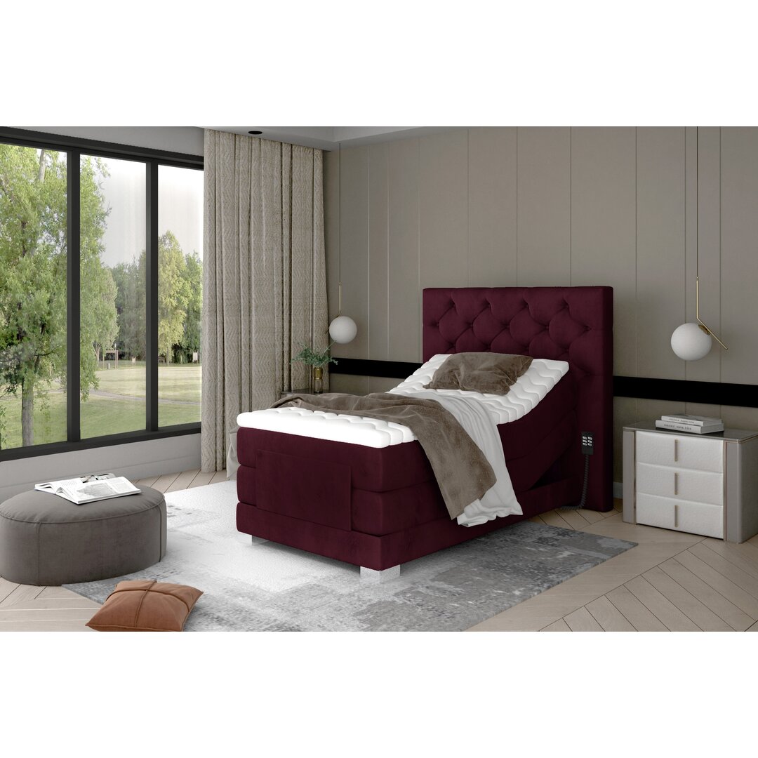 Boxspringbett Gimbya mit Topper