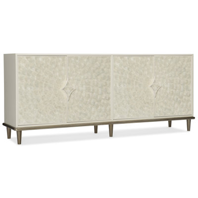 Cayden Capiz Shell Entertainment Console