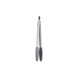 Le Creuset Signature Stainless Steel Tongs With Silicone, 9.5 In. - Oyster