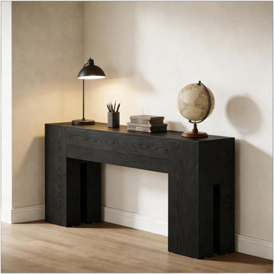 Table de vestibule, console, table de couloir en bois