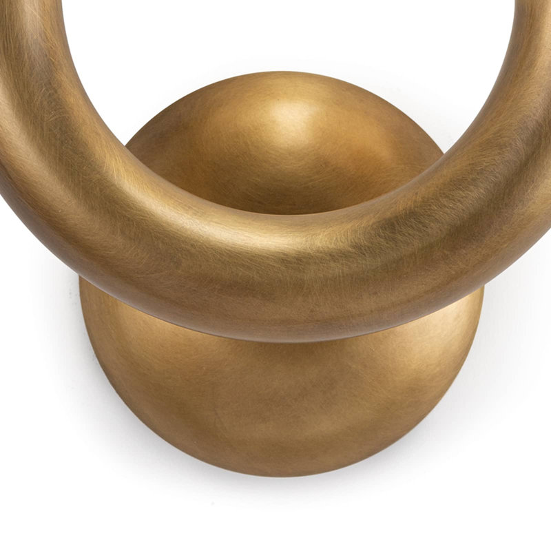 Happy Sconce, Natural Brass