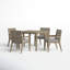 Ojai Square 4 - Person Outdoor Dining Set with Cushions