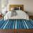 Premium Machine Washable Prisco Denim Rug-726326057