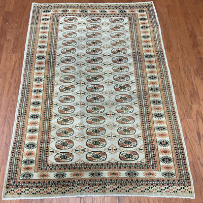 Bokhara Wool Geometric Indoor Rug
