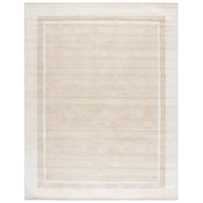 Rayonne / viscose touffetée à la main Mirage; Tapis d'intérieur en coton