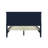 Montreuil King Solid Wood Bed Navy-1944092854-1944092849