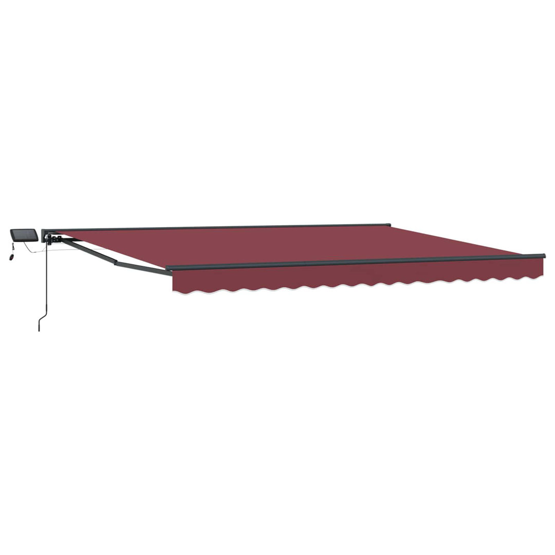 VidaXL Polyester Cover Retractable Patio Awning