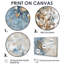 Mosaïque abstraite en verre brisé I - Décoration murale abstraite-277075792-277075793-277075798