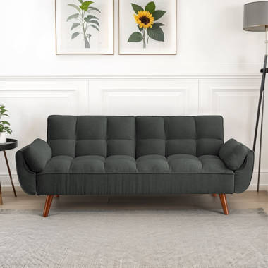 George Oliver Kamaren Full 75.39 Futons Upholstered Convertible Sofa &  Reviews