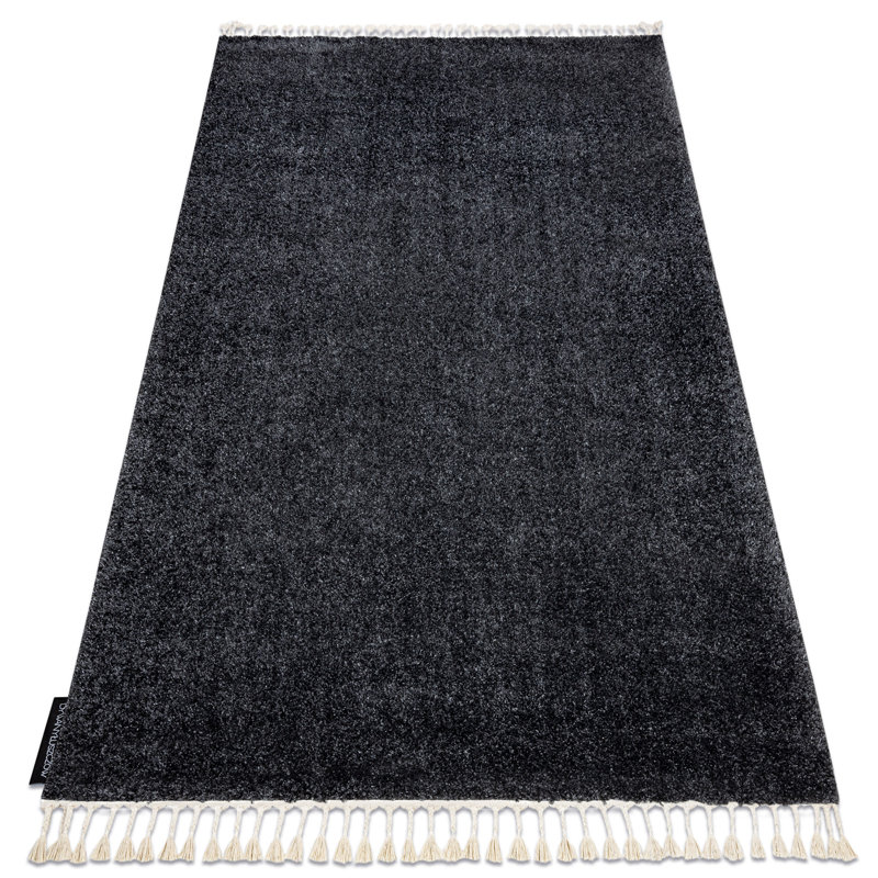 Berber Solid Colour Area Rug, Rectangle 180 x 270cm