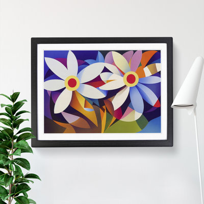 Daisy Flowers - Framed Print