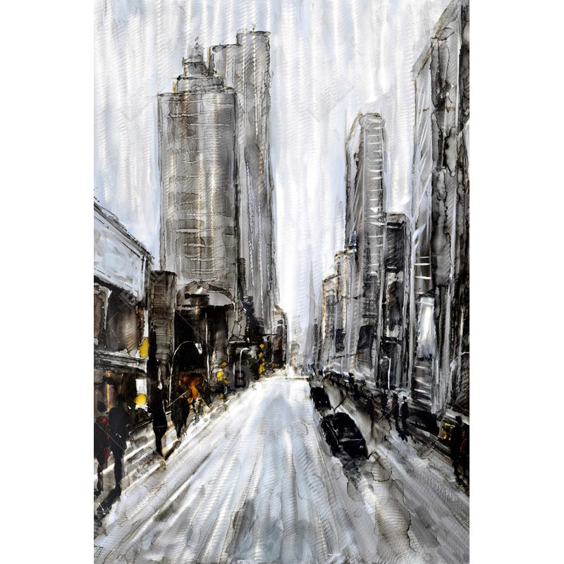 " Gray Gloomy Street "