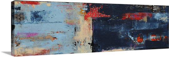 «Gnadenhutten Urban Core» par Erin Ashley, reproduction d'art sur toile, H 20 po x l 60 po x P 1,25 po