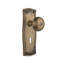Prairie Plate with Decorative Keyhole and New York Door Knob-614720564-614720706