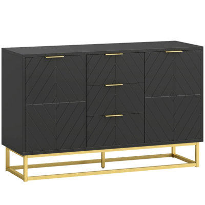 120 cm W Steel Sideboard