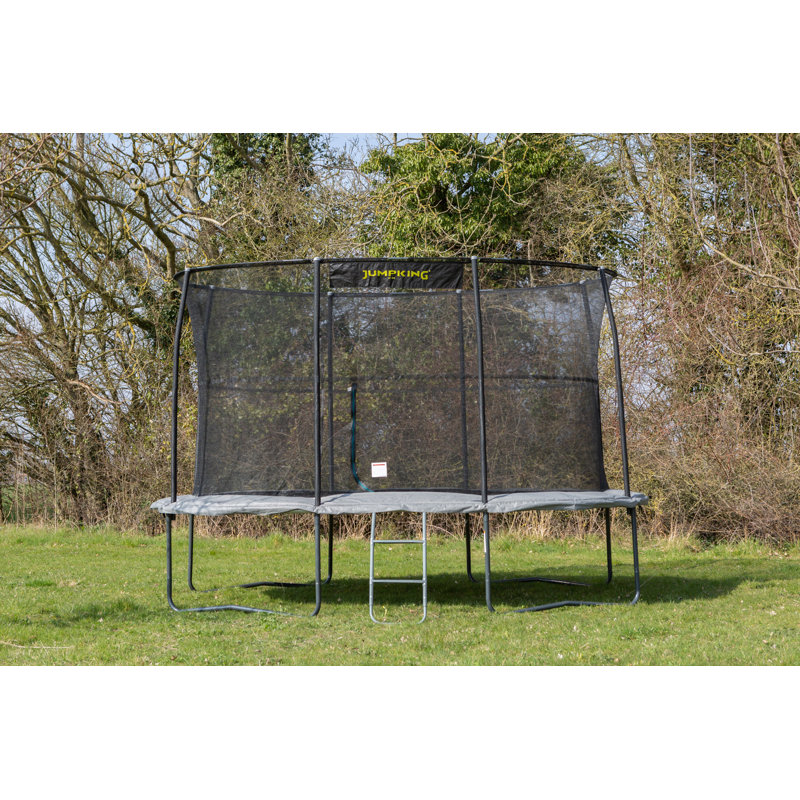 9ft x 13ft JumpKing Oval Combo Pro Trampoline with Safety Enclosure