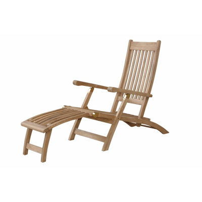 Tropicana Outdoor Teak Chaise Lounge
