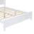 Wood Platform Bed Frame,Retro Style Platform Bed With Wooden Slat Support-780869105-780869102