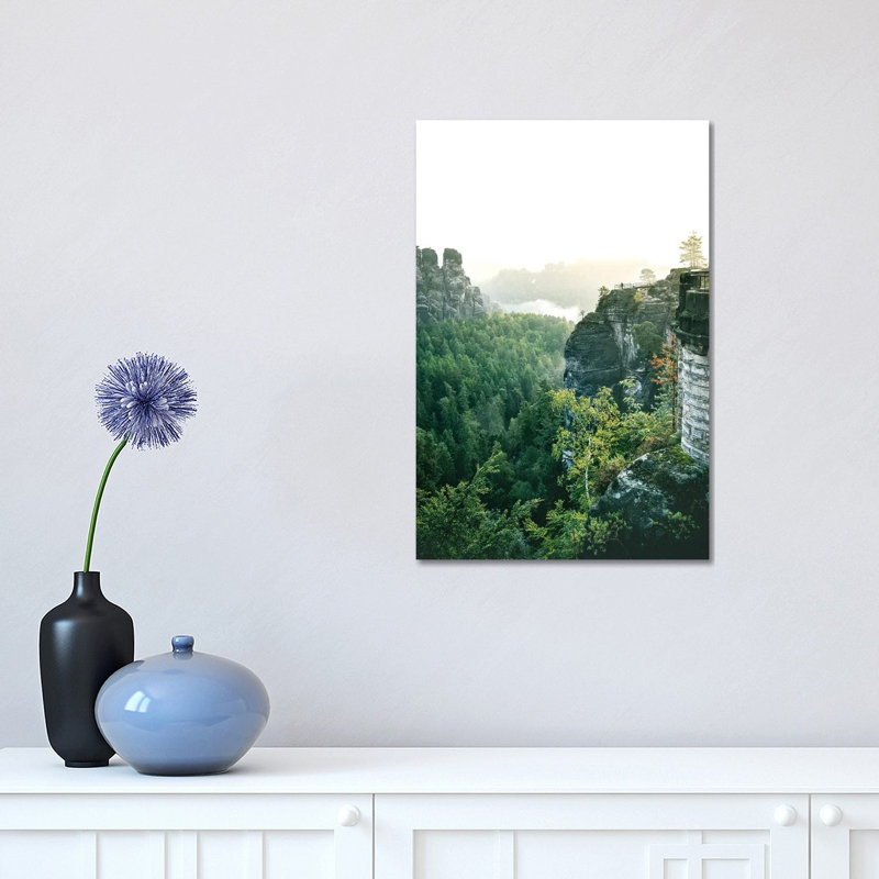 Sandstone Sunrise 1 Piece Wrapped Canvas Wall Art, 30.48 cm H x 45.72 cm W