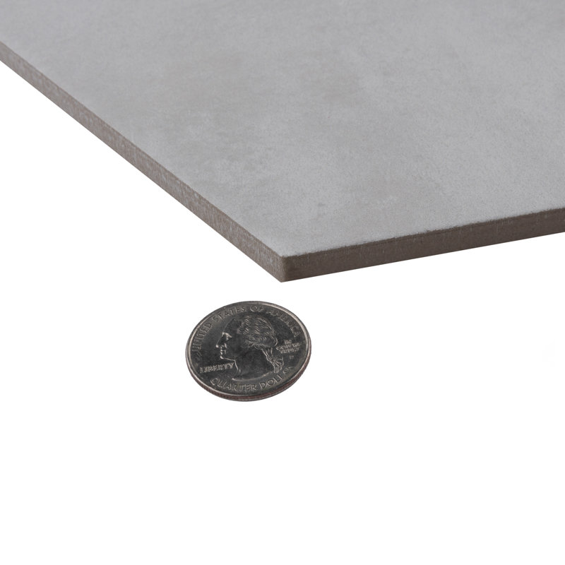 Industrial Hex 8-1/2 In. X 9-7/8 In. Porcelain Modern Look Wall & Floor Tile, White