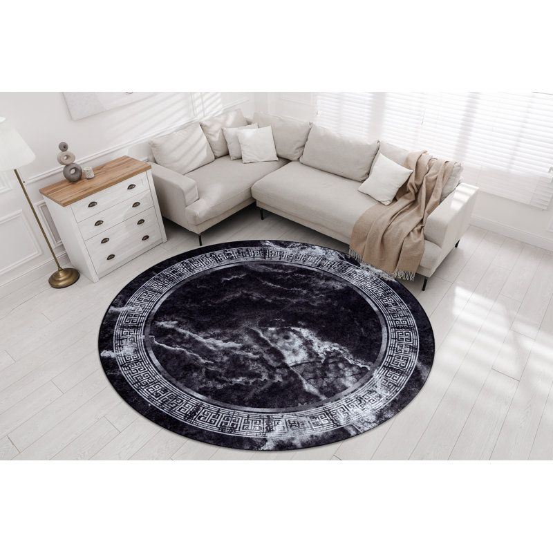 Roelof Area Rug, Round 80cm