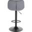 Stace Swivel Upholstered and Velvet Adjustable Height Bar Stool with Steel Frame-1597684386