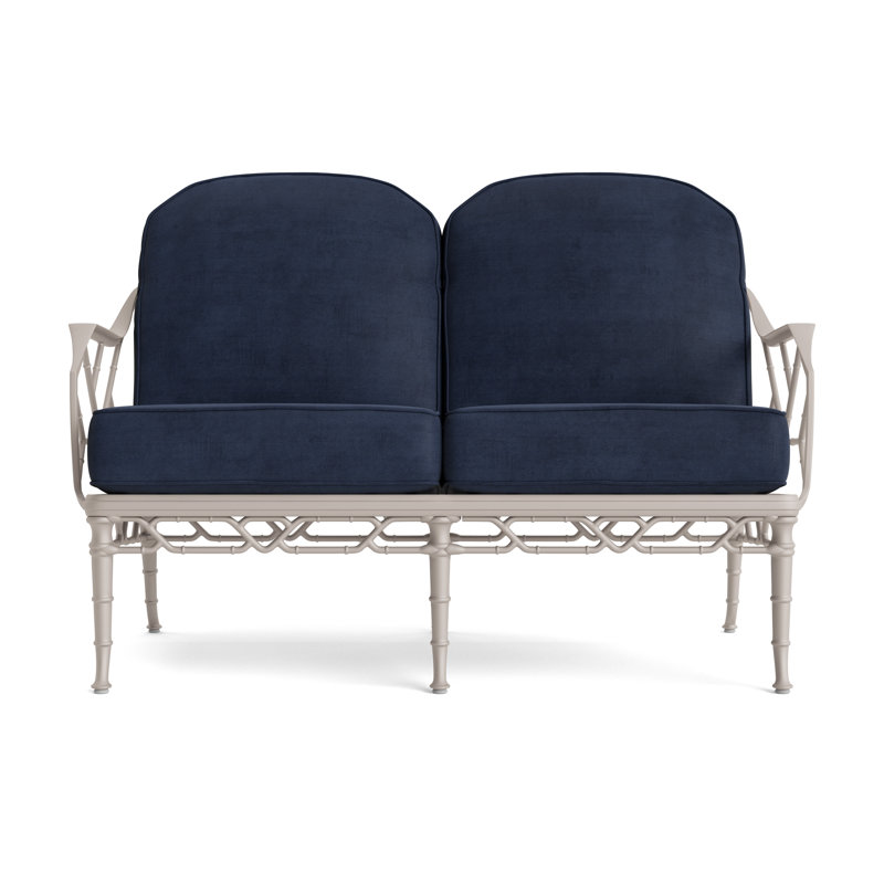 Calcutta Outdoor 2 - Seat Loveseat, Fusion Neptune, Dove
