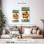 Fruits délicieux sur toile-285372197