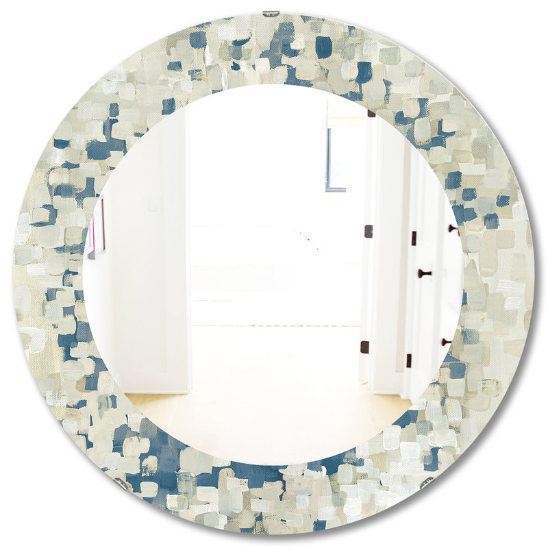 Miroir d'appoint mural, H 31,5 po x l po