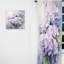 Purple Hydrangea Graceful Whispers - Hydrangea Curtain - Room Darkening Floral Curtain - 1 Panels-107565615