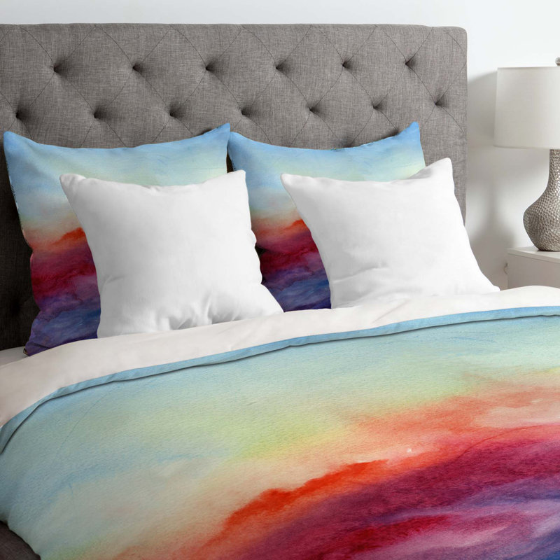 Jacqueline Maldonado Modern & Contemporary Polyester Abstract Duvet Cover, King