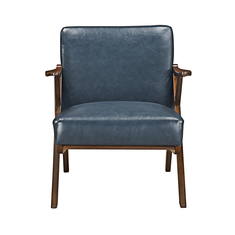 Chaise d'appoint, Brun, Bleu