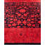 Tapis rose en laine noué à la main moderne et moderne Burchard 9 pi 2 po x 12 pi 3 po