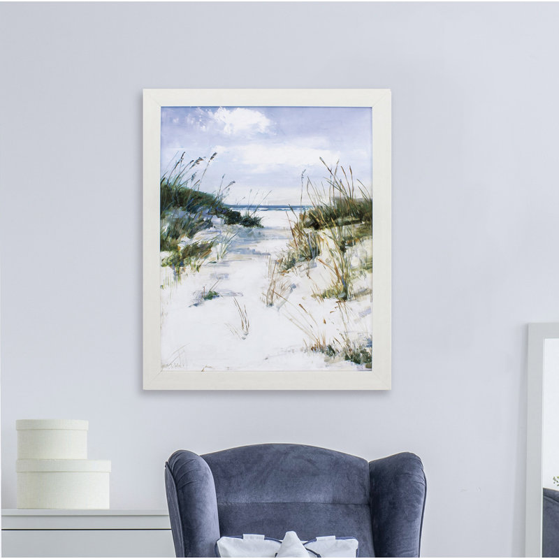 Reproduction d’art sur papier encadrée « dune View »