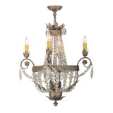 Antonia 4 - Light Glass Chandelier