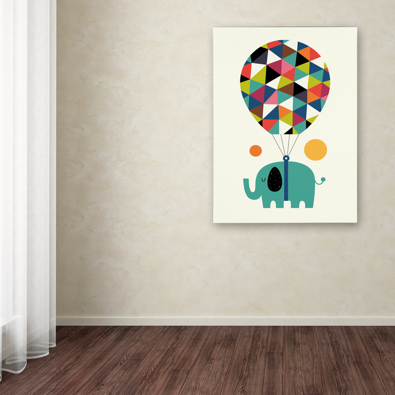 Myersville «Fly High And Dream Big», art sur toile, H 32 po x l 24 po x P 2 po
