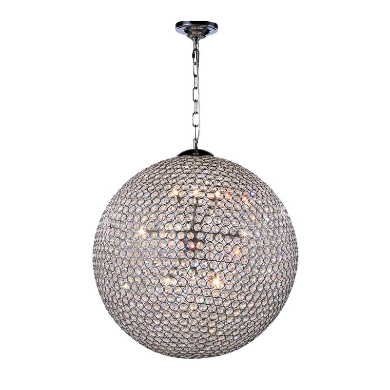 Ja 12 - Light Dimmable Globe Chandelier