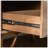 Modern 6-Drawer Dresser with Fluted Fronts, Light Wood Finish for Bedroom and Living Room Storage